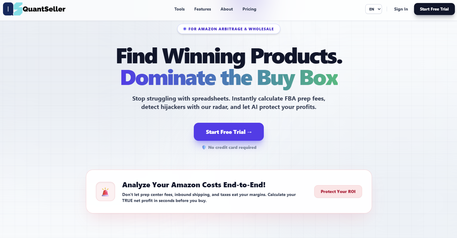 Quantseller screenshot 1